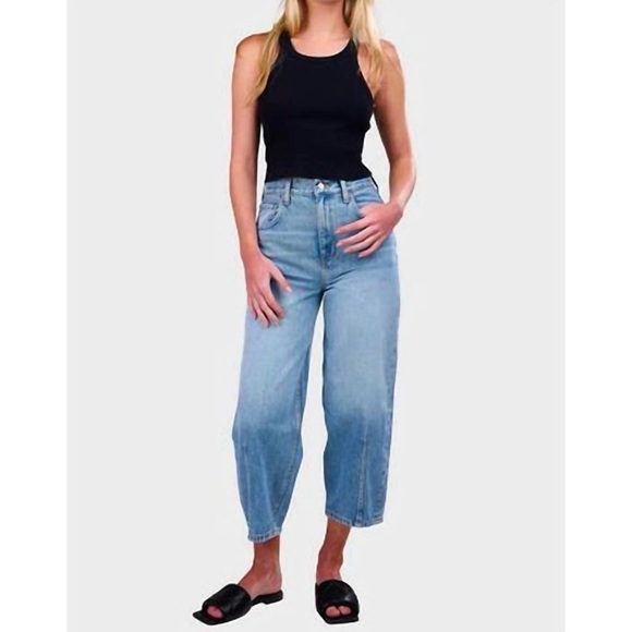 Etica Iris barrel leg relaxed fit jeans - Picture 2 of 9